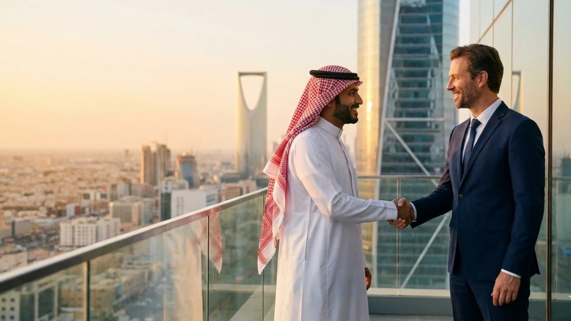 <p>UNLOCKING SAUDI</p><p>ARABIA FOR </p><p><span style="color: rgb(38, 208, 206);">GLOBAL BUSINESS</span></p>